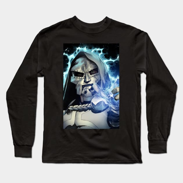 DOOMED Long Sleeve T-Shirt by kylewillis